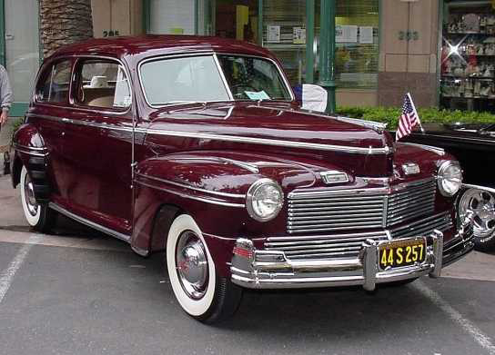 1942 Mercury Eight Tudor Sedan Historical Notes